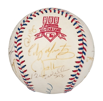 1997 MLB All Stars Multi-Signed Offical Bud Selig All Star Game Baseball with 19 Signatures (PSA/DNA)